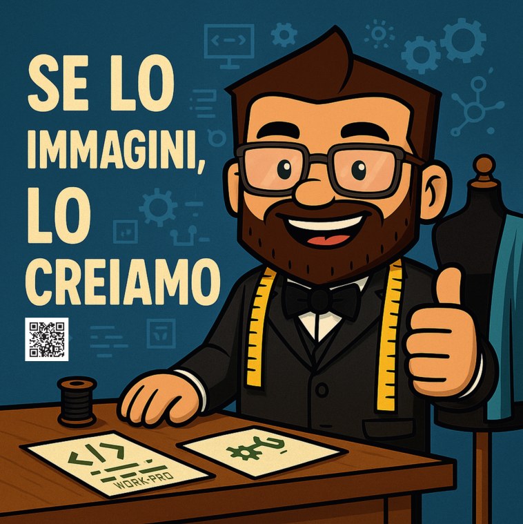 Se lo immagini, lo creiamo: il sarto del software WORK-PRO